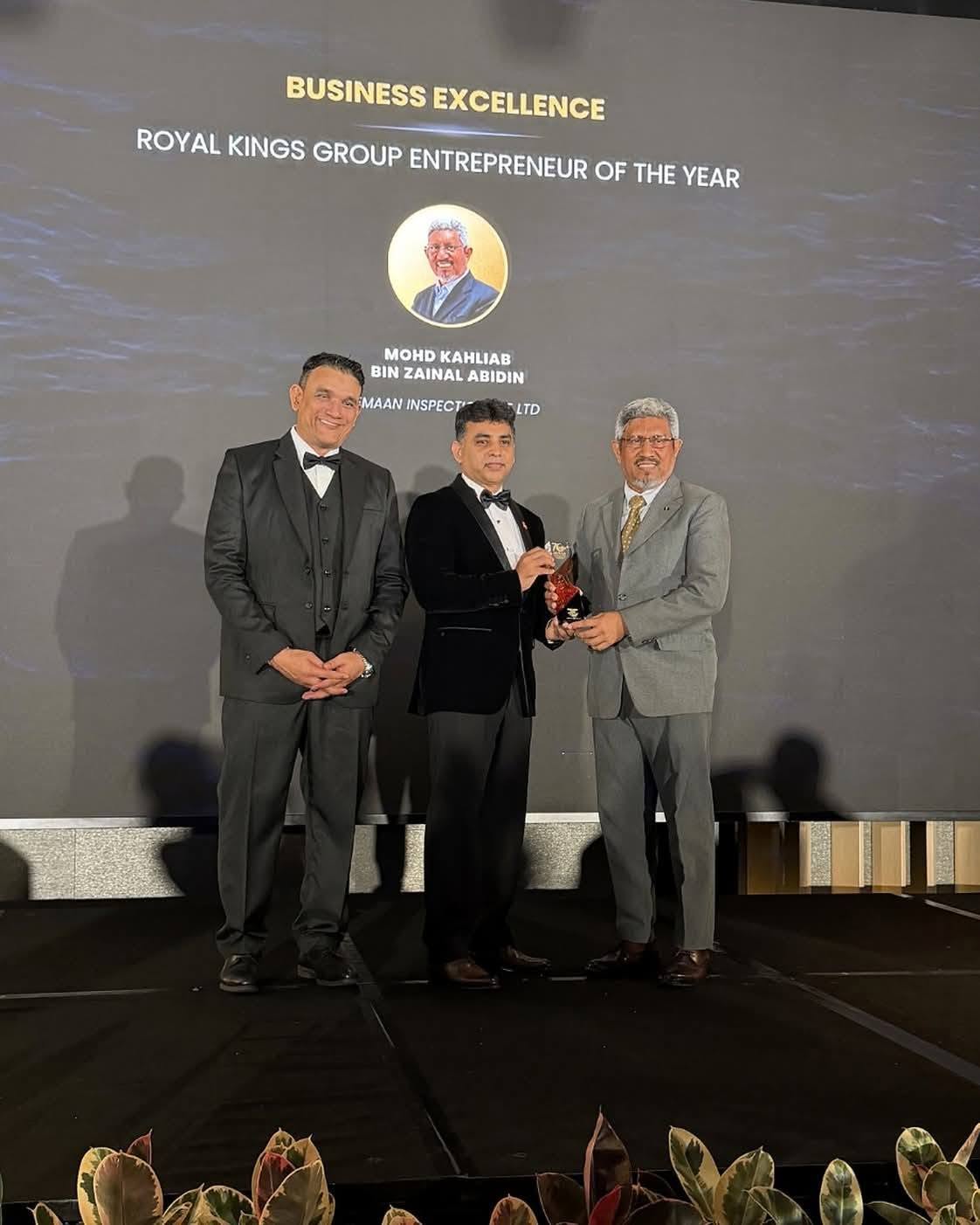 CONGRATULATIONS TO OUR FOUNDER, MR. MOHD KAHLIAB BIN ZAINAL ABIDIN!