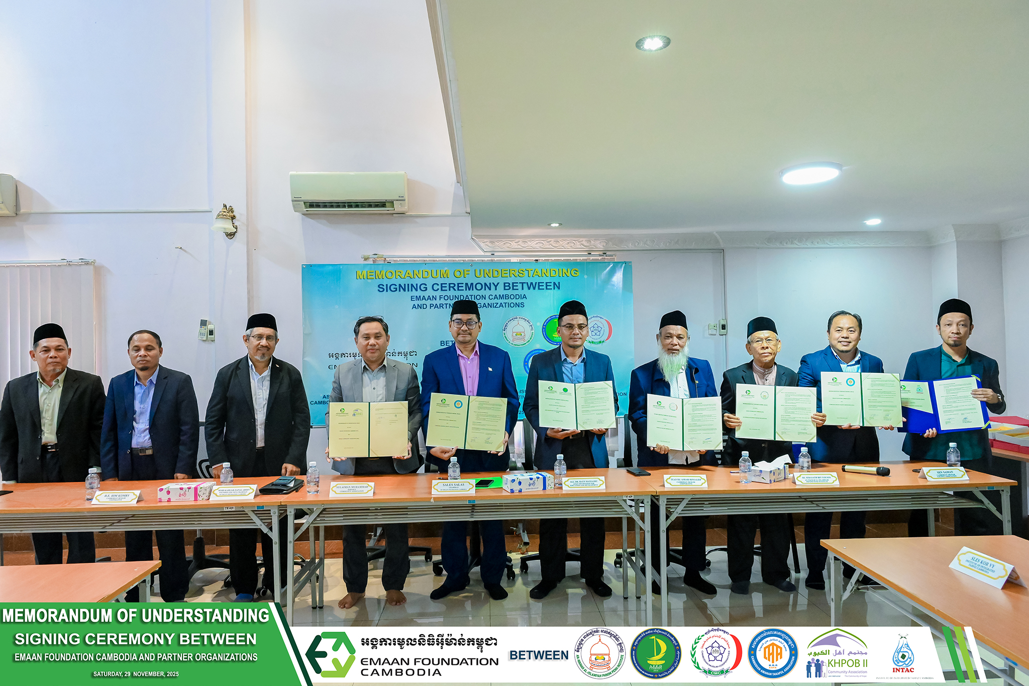 MoU Signing Ceremony with Partner Organisations